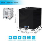 NEVERLAND IBC Tote Cover 275 Gallon 420D Water Tank Cover 2 Pack - Image 2