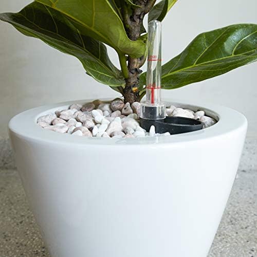 Self-Watering Planters, 2-Pack, 10.2 Inch, White - Image 3