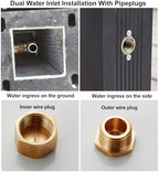 Frost-Free Outdoor Faucet - All-Season Garden Hose Bib Spigot for Easy Access, Perfect for Home & Garden Use, Versatile & Durable Water Connection Solutions - Image 4