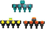 Hose Connector Adapter 1 European Standard Threaded Faucet Adapter For 4-way Hose Distributor With 1/2" -3/4" -1" Internal Threaded Garden Hose (Color : Yellow) - Image 2