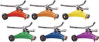 Dramm 15053 ColorStorm Premium 3-Arm Whirling Sprinkler with Heavy-Duty Metal Wheeled Base, Yellow - Image 3