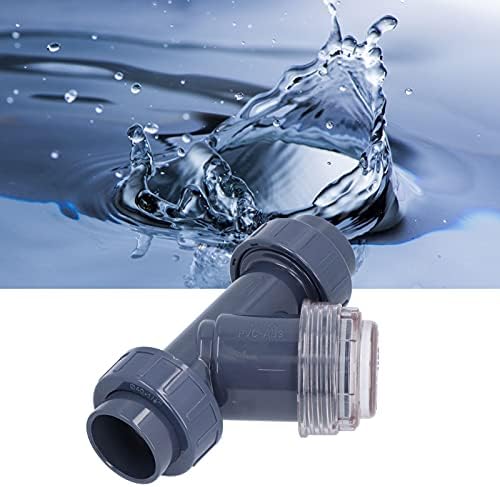 Y Type Strainer 40mm Pipe, Y Strainer Pressure Regulator, Small Fast Stream Speed Y Strainer with ABS Material, for Industry - Image 7