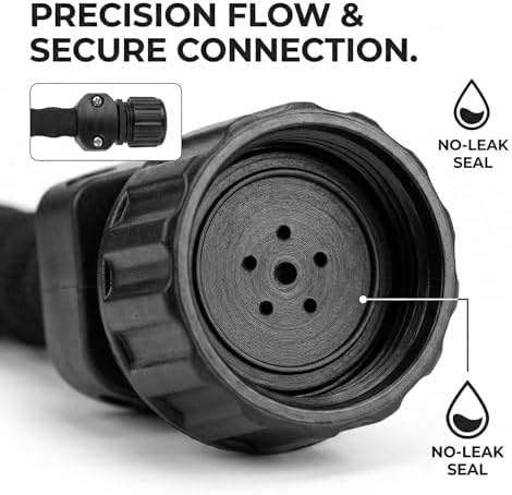 Flat Soaker Hose, 75 Feet Linkable Slow Soaking Garden Hose - Image 3