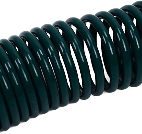 EVA Coil Garden Water Hose 15m/49.2ft, 7 Mode Nozzle Telescopic Spring Tube, Quick Connect Garden Watering Pipe for Plant Lawn Car WashPet Friendly - Image 4