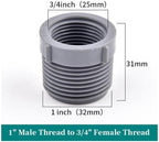 Male Female Thread Reducer Bushing Garden Fitting - Image 2