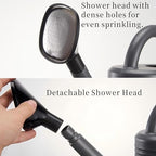 Household Water Can, 8L Large Capacity Long Spout Thickened Plastic Watering Can Plant Watering Device for Garden Home Use (Gray) - Image 3