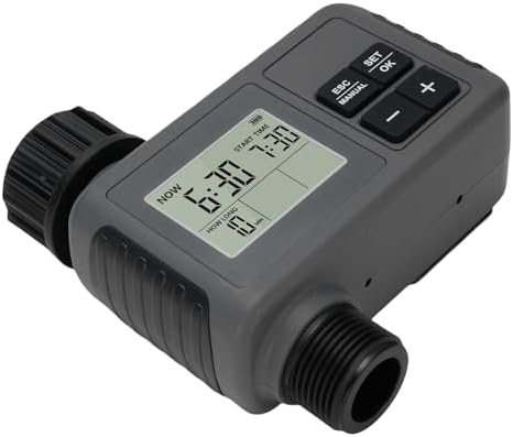 Sprinkler Timer Smart Programmable Digital Garden Hose Water Drip Irrigation System with Rain Delay Manual Watering for Lawns Gardens Greenhouses - Image 3
