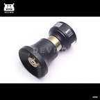 DEVMO Garden Hose Water Nozzle Pressure Sprayer Deluxe Solid Brass Fire Fireman Style Hose Nozzle Heavy Duty - Image 2