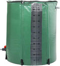 Collapsible Rain Barrel, 45 Gallon Portable Rainwater Collection System, Rain Catcher Barrel with Volume Scale Mark, Spigots and Overflow Kit, Rain Water Barrel Collector for Garden, Green by BNSPLY