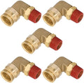 90° Swivel Male Elbow, 3/4" Tube x 1/2" NPT, DOT Approved 5PCS by BOERAY