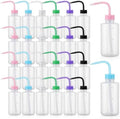 Dandat 24 Pcs 8 oz Squeeze Bottles, Clear Lash Dispensers with Scales by Dandat
