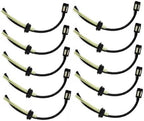 10Pc Fuel Hose Pipe Kit W/Fuel Filter Fit for 4-Stroke Brushcutter Garden Repair Tool Lawn Mower - Image 2