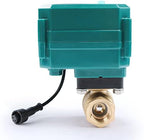 U.S. Solid 1/2" Smart Motorized Ball Valve - Remote App Mobile Control Brass Electrical Ball Valve with Manual Switch, 5V DC USB Connection - Image 5