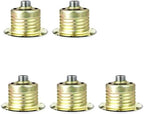 5Pcs Concealed Fire Sprinkler Heads - DN15 Recessed Sprinklers for Hotels and Modern Buildings by Unknown