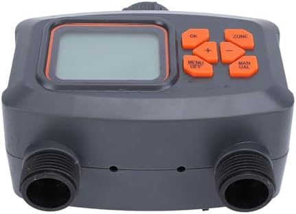 Naroote 2 Zone Sprinkler Timer, Programmable Water Hose Timer, Rain Delay Manual Auto Mode with Programmable Design, Ideal for Garden, Lawn & Yard Automatic Irrigation System - Image 4