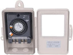 Fabater Mechanical Timer Switch IP53 Rainproof 24H Cycle Time Relay 30A 250VAC 100-240VAC for Water Heater Street Light Irrigation - Image 4