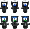 1pc 360 Degree Rotating Garden Watering Sprinkler 1/2" Male Thread Irrigation Nozzle for Farm and Lawn(E) by Unknown
