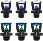 1pc 360 Degree Rotating Garden Watering Sprinkler 1/2" Male Thread Irrigation Nozzle for Farm and Lawn(E) by Unknown