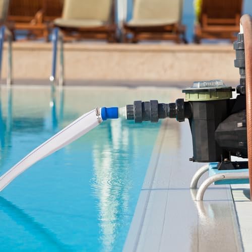 2IN x 98FT Pool Backwash Hose Heavy Duty Drain Discharge Hose LayFlat Garden Hose with 2 Clamps,Weatherproof Burst Resistant for Water Transfer, Sump Pump, Pool Filter, Pool Drain - Image 5