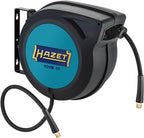 HAZET Hose Reel 9040N-10 I Hose Length: 15 Meters/49.21 Feet, Hose Inner Diameter: 0.39 Inches/10mm, Max. Pressure: 290 Psi for Compressed Air and Water I For Clean Winding of Hoses by Hazet