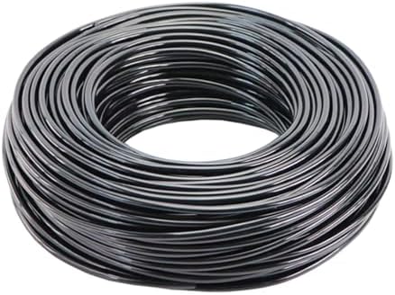 Garden Watering Hose PVC Soft Tubing Micro Drip Irrigation Tube, for Home Garden Water Plants Flowers Pipe (Color : 90M, Size : 3/8'' (innner Dia.8mm)) by Unknown