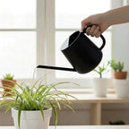 Watering Can Indoor Small for House Plant with Long Spout Stainless Steel 1000ml for Flowers Small Stainless Steel Watering Can - Image 4