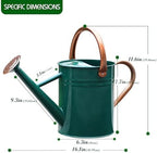 Metal Watering Can for Outdoor Plants, Watering Can 1 Gallon (NewGreen) - Image 3