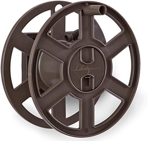 Liberty Basics 510 Wall Mount Hose Reel, Bronze by LibertyGardenProducts