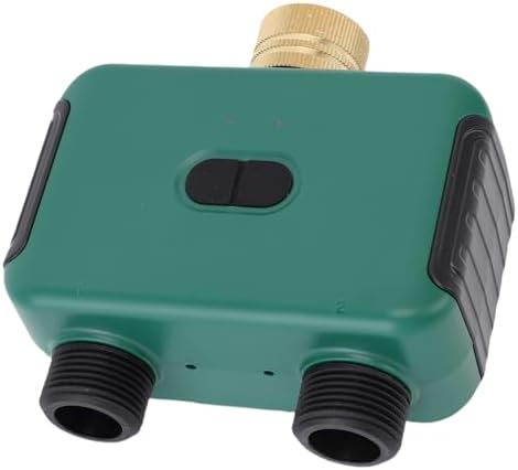 Water Timer, Dual Zone Hose Watering Timer, & Sprinkler, Automatic Irrigation System Controller for Lawns & Yard, G3/4 Male Thread - Image 7