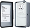 SURAIELEC Mechanical Pool Timer, 40Amp 2HP, 120/240/277VAC, Metal Enclosure by SURAIELEC