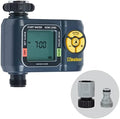 Melnor 65138AMZ AquaTimer Digital Hose Timer, 1-Zone Timer, QuickConnect Bundle, Black, Yellow by Melnor