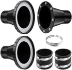 4" to 2-1/2" Magnetic Dust Collection Fittings for 2.5”Woodwork Vacuum Hose by JIANBENKJ