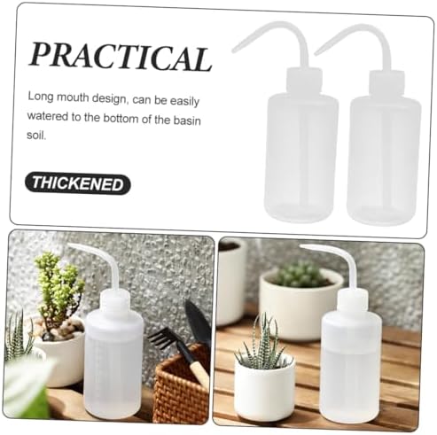 BESTonZON 10pcs Multi-Function Watering Bottle Angled Neck for Easy Plant Care Squeeze Bottle for Flower and Maintenance Design for Indoor and Outdoor Use - Image 4