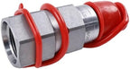 FridayParts Hydraulic Male Flat Face Coupler AT312470 Compatible for John Deere 110 240 250 260 270 315 317 320 325 328 332 410G 310G 320D 318D 310SG (Male Flat Face Coupler) - Image 3