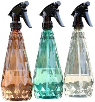 600ml Sprayer Bottle Plant Flower Watering Cans Manual Mist Water Spray Pot Household Garden Irrigation Tools 1pc(Gray) - Image 2