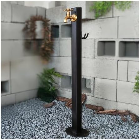 Stainless Steel Free Standing Garden Water Column - Anti-Freeze Irrigation Stand for Efficient Watering, Cleaning, and Outdoor Use - Durable, Weather-Resistant Design by Unknown