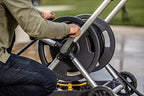 Gorilla 225’ Aluminum Zero-Rust Mobile Hose Reel & Flexzilla Garden Hose 5/8 in. x 100 ft, Heavy Duty, Lightweight, Drinking Water Safe, ZillaGreen - HFZG5100YW-E - Image 4