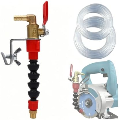 Luocute Brass Water Spray Nozzle with 10M Hose for Angle Grinder by Unknown