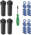 Rain Bird 5000 Series Rotor Sprinkler Head - 5004 PC, Adjustable 4 Inch Pop-Up Rotor - 4 Pack by RainBird