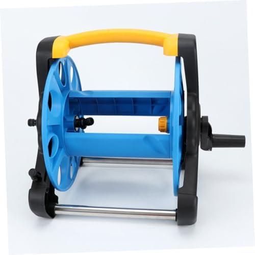 POPETPOP Freestanding Garden Hose Storage Rack Water Hose Reel Holder for Outdoor Use Simple Design for Patio and Lawn - Image 3