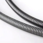 1.5m/2m Heavy-Duty Stainless Steel Shower Hose - Flexible, Anti-Explosion, Durable Gunmetal Grey Water Pipe - 200cm Length, 1 PC for Ultimate Shower Experience - Image 3