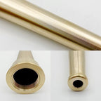 SAFBY Brass Fire Equipment, Plain Hose Nozzle, 2" NPSH (NPT), 12" Length, 9/16" Orifice (2" NPSH/NPT) - Image 6