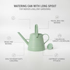 1 Gallon Plastic Watering Can with Long Spout for Indoor Plants, Balcony & Herb Gardens - Durable PP Pot Waterer - Image 4