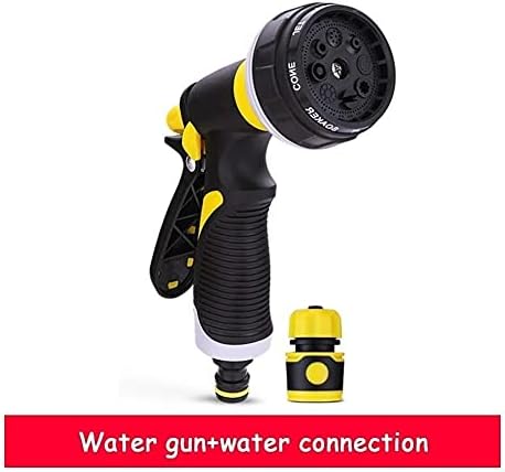 Garden Hose Flexible and Expandable Latex Water Hose with Retractable Solid Brass Fittings and Nozzle Kink Free Lightweight Collapsible Expending Hose (Color : Water Gun+Water Connection) - Image 2