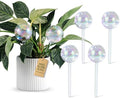 Soilagua Rainbow Plant Watering Globes, Extra-Thick Glass, 6 Pack by SoilaguaDirect