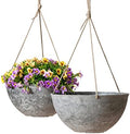 LA JOLIE MUSE Hanging Planter Baskets for Outdoor Plants, Set of 2, 13 Inch by LaJol%C3%ADeMuse