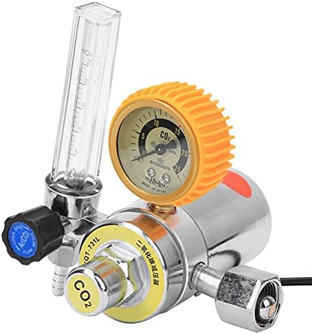 FLEXMAN CO2 Regulator, Carbon Dioxide Decompressor, Zinc Alloy G5/8in Female Thread Heating Reducer for Pressure Indication, Voltage Stabilization (36V) - Image 5
