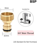 Expandable Garden Hose Repair Kit 10Pcs Tap Quick Connector Garden Irrigation Coupling Adapter Drip Tubing Repair Fittings Watering Tool(H) - Image 2
