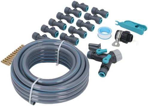 Drip Sprinkler, Adjustable Irrigation System with Atomization Nozzle, Drip and Mist Mode Watering for Garden, Ideal for Flower Bed, Potted Plants, Greenhouse, Lawn, Patio - Image 2