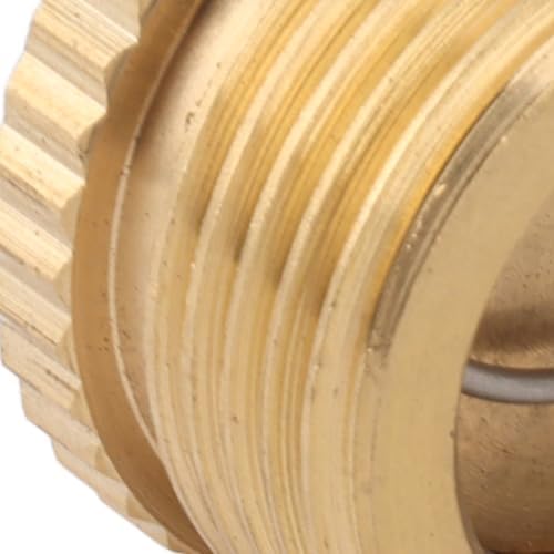 10Pcs Brass Mist Nozzle, Fine Spray Sprinkler Head for Misting Cooling System, Heavy Duty Patio Misters for Cooling Outdoor Garden Lawn Greenhouse (G3/4in 10.4CM) - Image 7